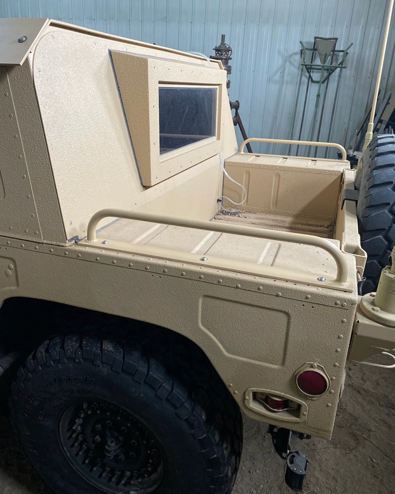 Mini Side Rails Pair for Military Humvee