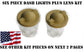 Military Hmmwv Two Dash Bulbs and Two Tan Lens Covers Rubber Seals and Color Choice of Dash Bulbs M998 HUMVEE  12339203-1
