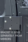 Militär humvee speglar - par - med adapterplattor - ingen borrning att installera - M998