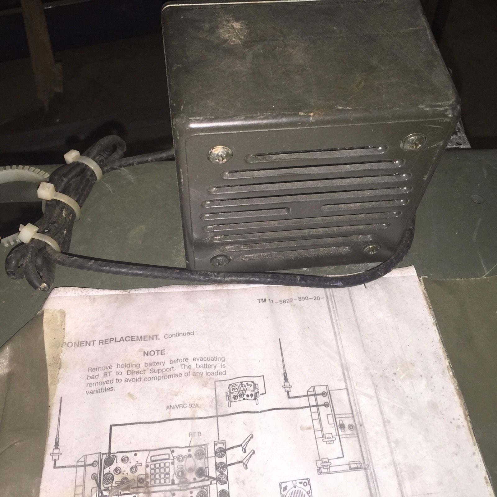 Military Radio Rack & Speaker - MT-6352/VRC Mounting Base – Federal ...