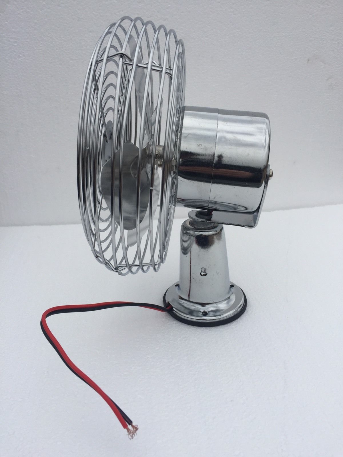 Atv Utv Cab Cooling Fan / Windshield Defrost Chrome 600 Cfm 12v - 24v