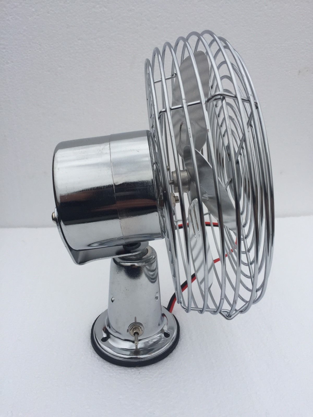 Boat Marine Cabin Cooling Fan / Windshield Defrost Chrome 600 Cfm 12v - 24v
