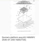Gunnery Platform NEW NIB for Humvee Hummer NSN 2540-01-249-1584