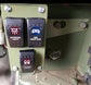Rocker Switch "Under Hood Light" for Military Humvee M998 M1038 M1025 Hmmwv