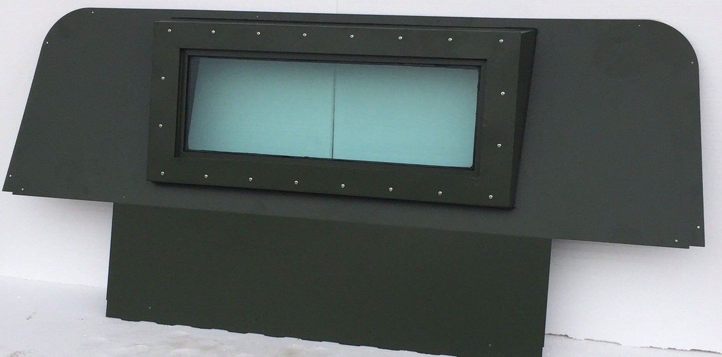 完整的硬盘套件 -  2 X型门，硬顶屋顶，铁幕。 M998军事悍马