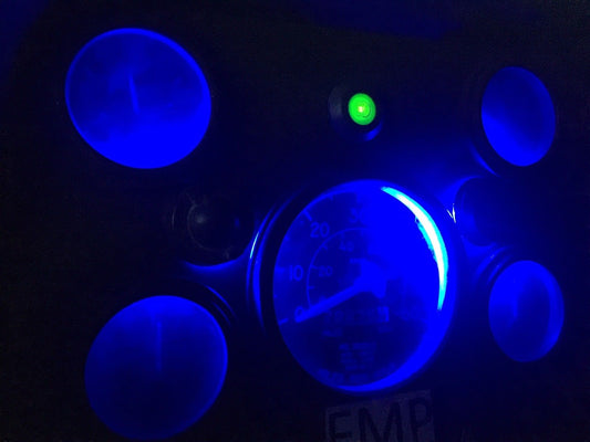 HMMWV Dash LED-Leuchten 2PK BLUE BRIGHTEST ORIGINAL HUMVEE (TM) Ersatzlampen