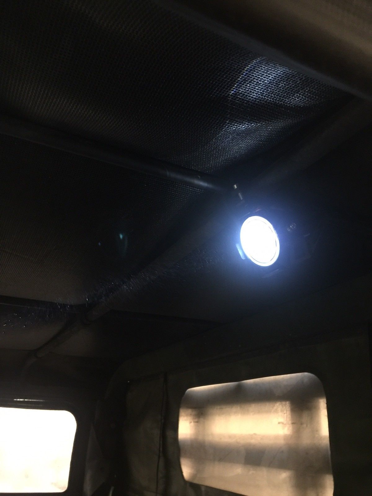 humvee interior cab light
