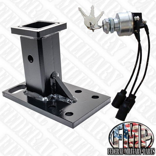 Humvee سلامة حلقة عقبة + مفتاح الإشعال المفتاح كروم