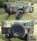 Porte-pneu de secours Humvee - Gate de queue montée - pour m998 & hmmwv