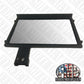 Window Assembly for 3/8” or 5/8” Window for Military Humvee Includes Frame, 4 rollers and knob assembly.  Glass optional.
